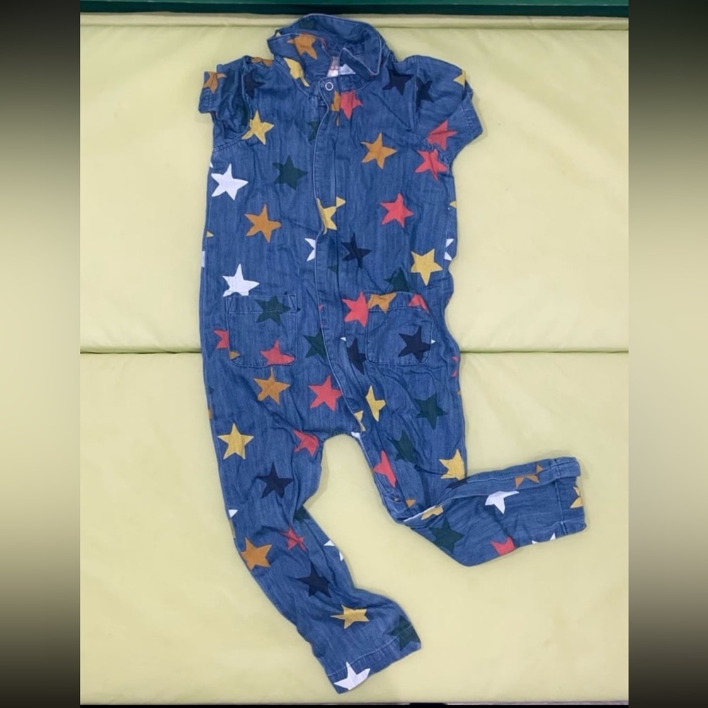 Starry Blue toddler jumpsuit